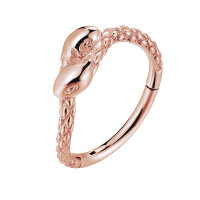 1,2mm Snakes Hinged Segment Clicker Ring