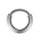 1,2mm Tripple Stacked Hinged Segment Clicker Ring