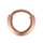 1,2mm Tripple Stacked Hinged Segment Clicker Ring