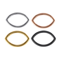 1,2mm Oval Hinged Segment Clicker Ring