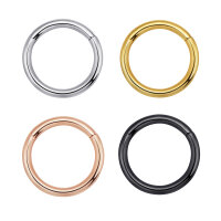 1,0mm Steel Hinged Segment Clicker Ring Standard