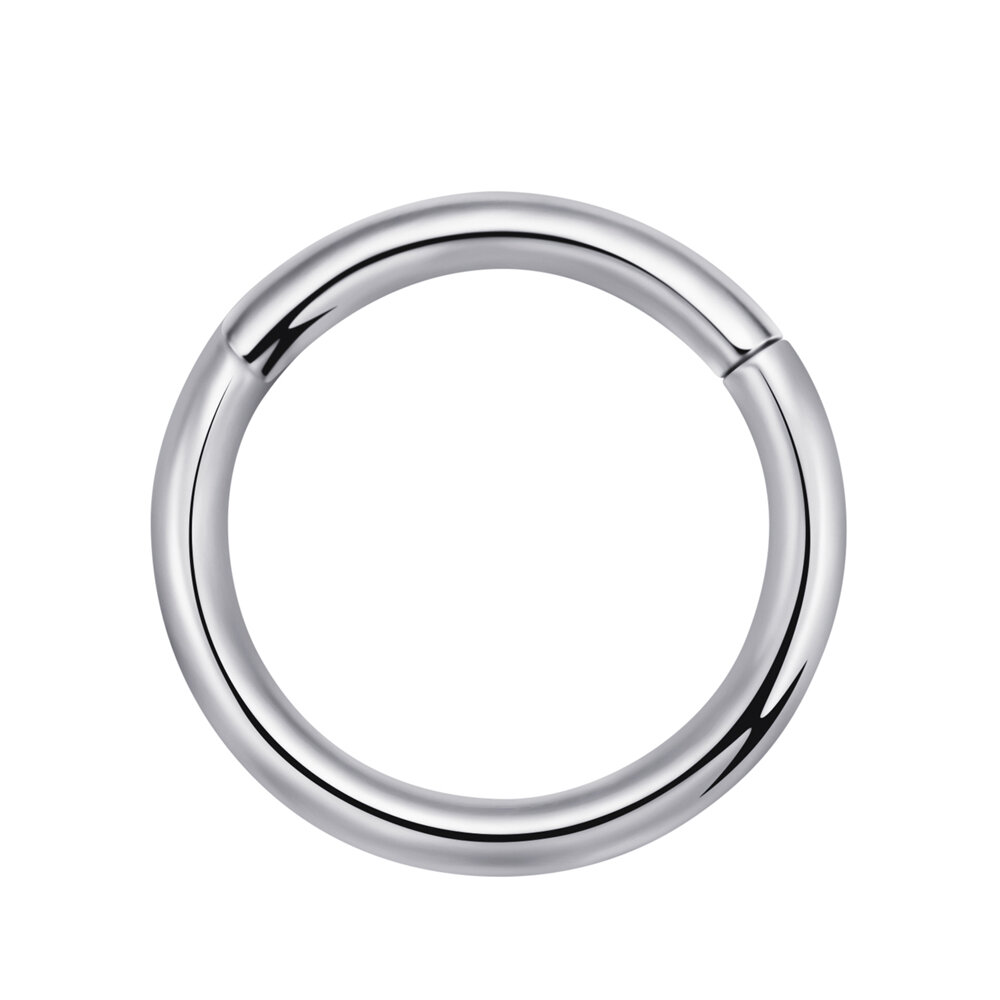 1,0mm titanium hinged segment clicker ring