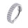 1,2mm Double Lined Jewelled Hinged Segment Clicker Ring 1,2x10mm Steel