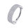 1,2mm Tripple Lined Jewelled Hinged Segment Clicker Ring...