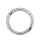 Big Gauge Hinged Segment Clicker Ring 2,5x10mm Steel