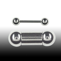 10 Pcs Pack Surgical Steel Barbells with Balls