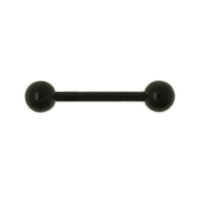 10 Pcs Pack Black Steel Barbells with Balls
